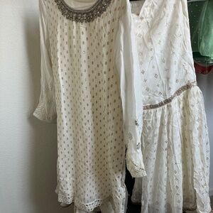 White gharara